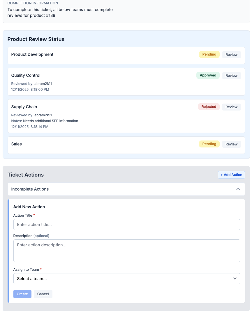 Nutraworks production workflow and order tracking